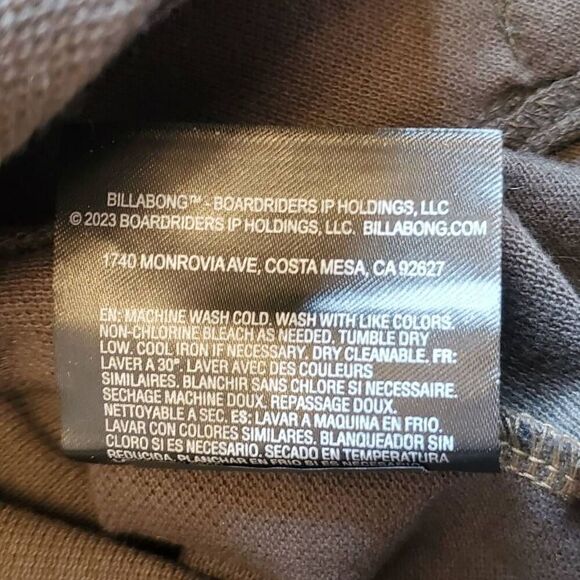 Men's Billabong Abner Full Zip Lightweight Jacket Hoodie Size M - Picture 6 of 9